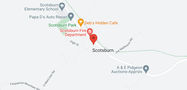 map of 4196 SCOTSBURN Road